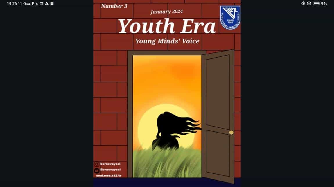 Youth Era Young Mind's Voice  yeni sayısı yayında 